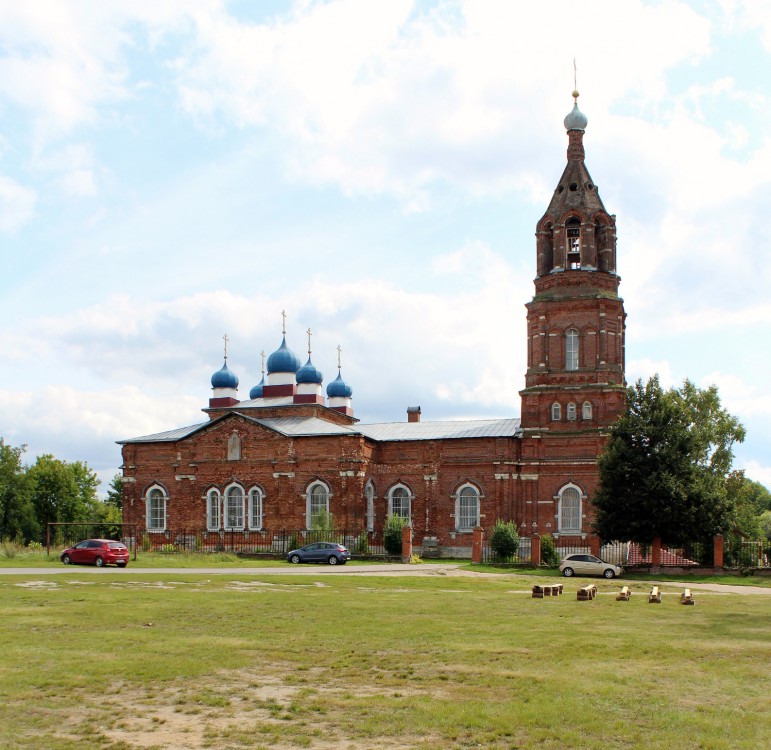 Гора. Церковь Рождества Пресвятой Богородицы. фасады