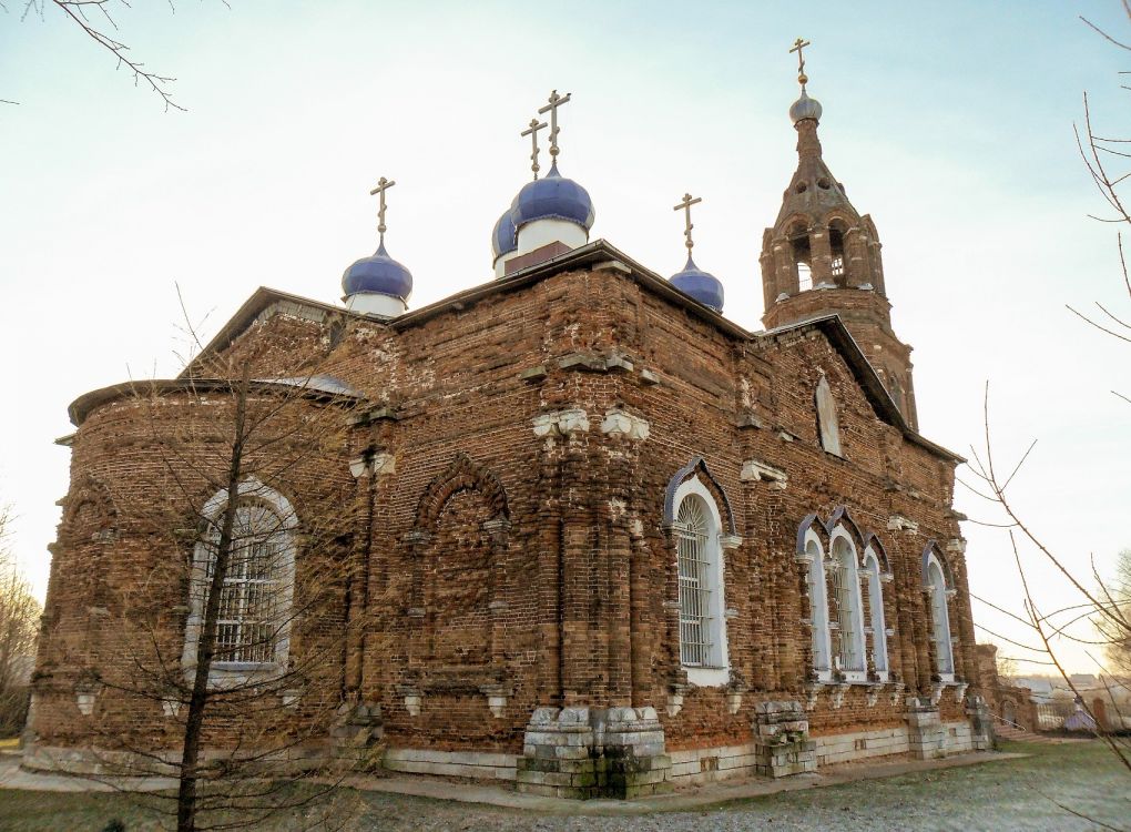 Гора. Церковь Рождества Пресвятой Богородицы. фасады