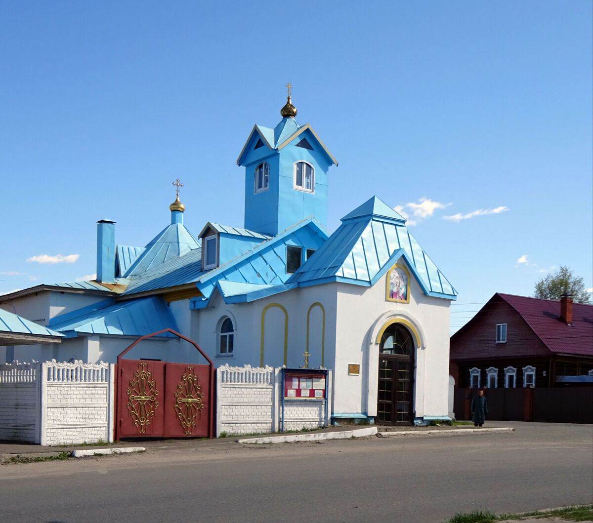 Церковь Параскевы Пятницы, Горбачиха (Орехово-Зуевский городской округ, Московская область). фасады