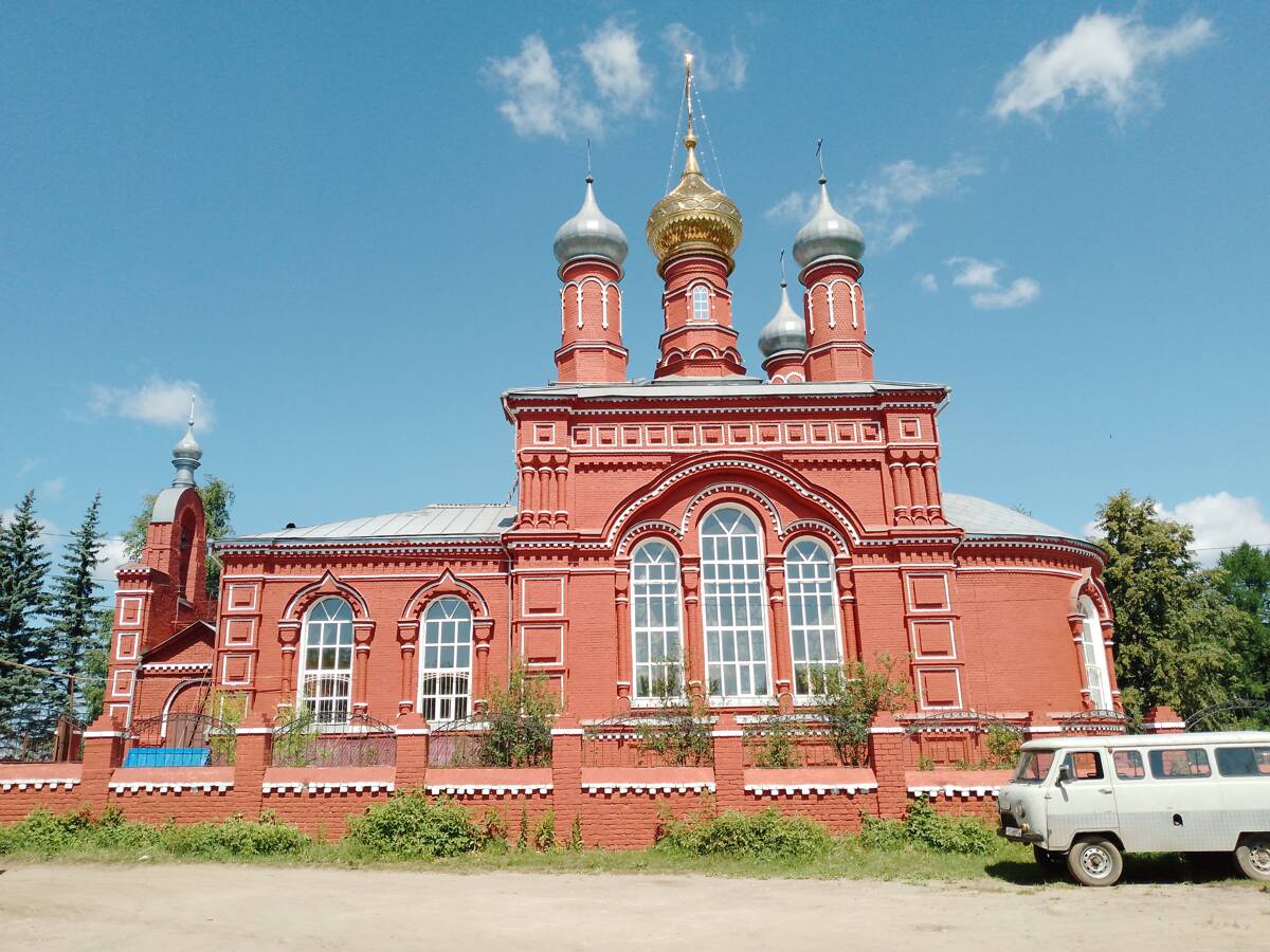 Церковь Вознесения Господня, Камешково (Камешковский район, Владимирская область). фасады