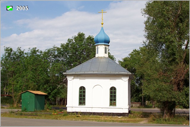 Часовня Александра Невского, Новки (Камешковский район, Владимирская область). фасады, Западный фасад