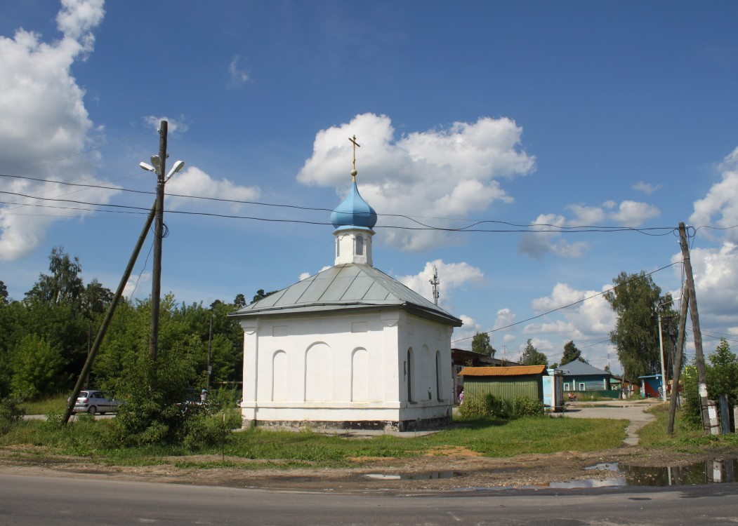 Часовня Александра Невского, Новки (Камешковский район, Владимирская область). фасады, Вид с юга
