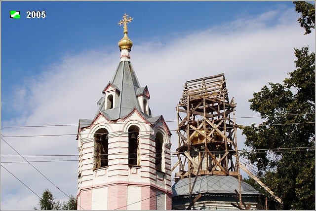 Церковь Всех Святых, Эдемское (Камешковский район, Владимирская область). фасады, Завершение колокольни
