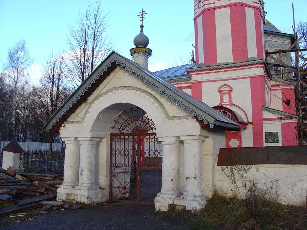 Церковь Всех Святых, Эдемское (Камешковский район, Владимирская область). дополнительная информация