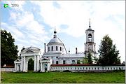 Церковь Троицы Живоначальной, Панорама с севера<br>, Горки, Камешковский район, Владимирская область