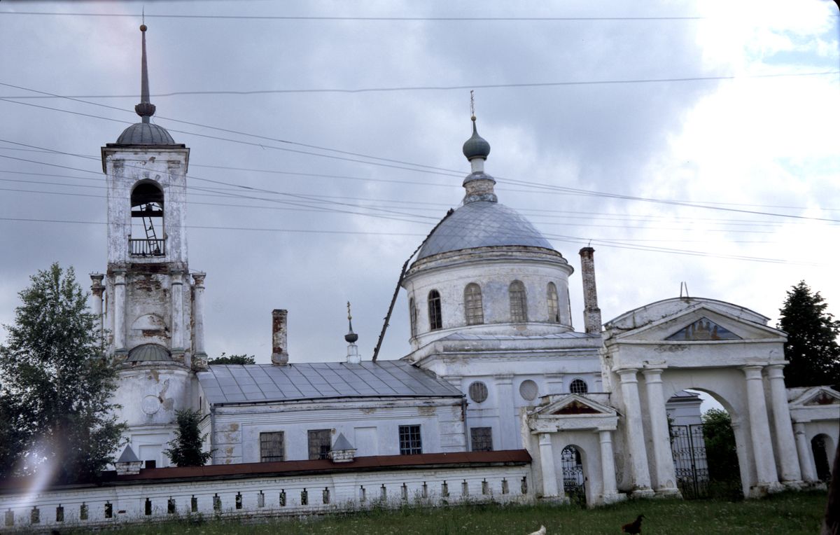 фасады. Церковь Троицы Живоначальной, Горки (Камешковский район, Владимирская область)