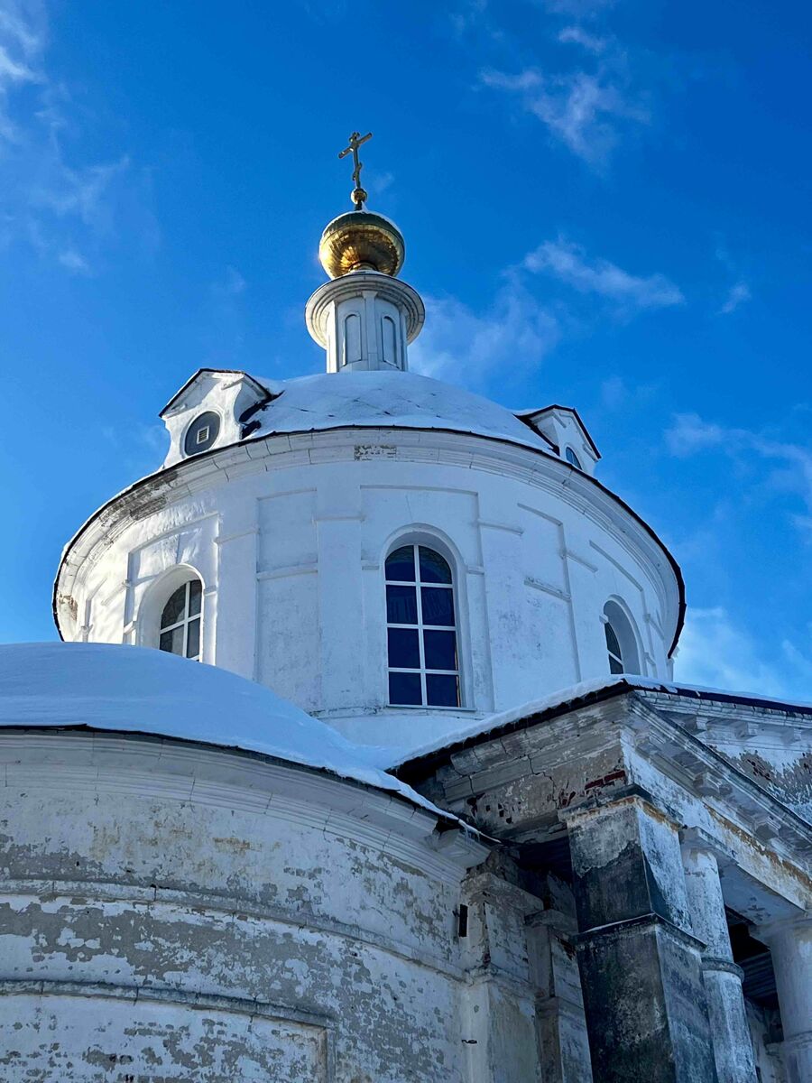 Церковь Троицы Живоначальной, Патакино (Камешковский район, Владимирская область). архитектурные детали