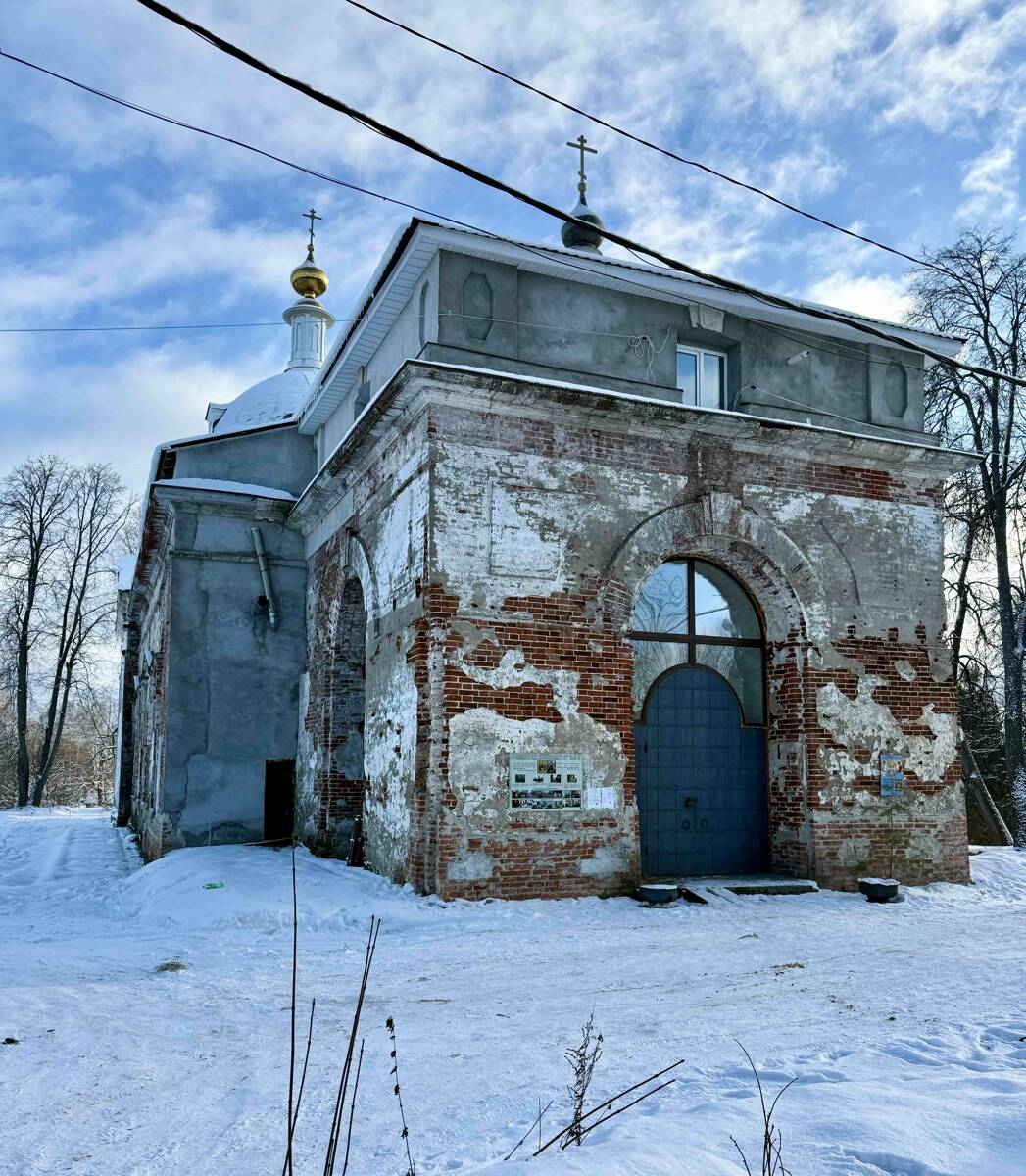 Церковь Троицы Живоначальной, Патакино (Камешковский район, Владимирская область). фасады