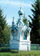Неизвестная часовня, северо-западный фасад<br>, Юрятино, Камешковский район, Владимирская область