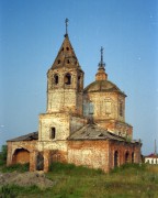 Церковь Троицы Живоначальной, юго-западный фасад<br>, Чистуха, Камешковский район, Владимирская область