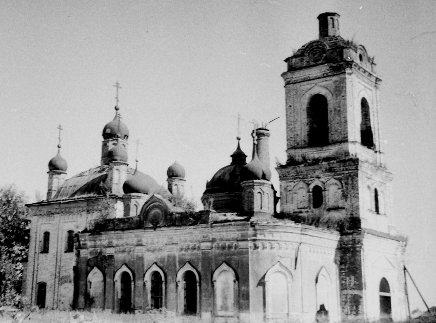 Церковь Казанской иконы Божией Матери, Палашкино (Камешковский район, Владимирская область). фасады