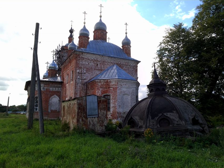 Церковь Казанской иконы Божией Матери, Палашкино (Камешковский район, Владимирская область). фасады