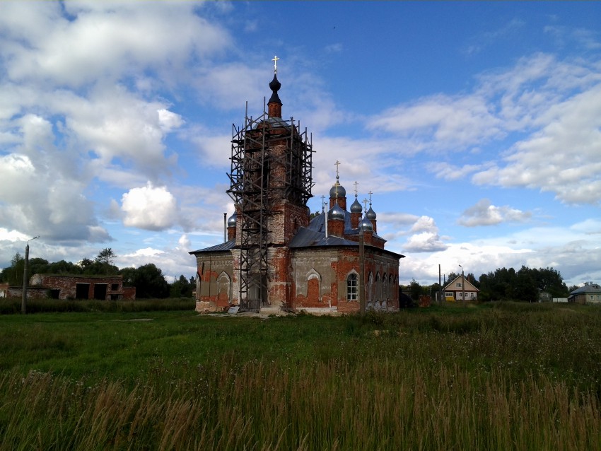 Палашкино. Церковь Казанской иконы Божией Матери. фасады