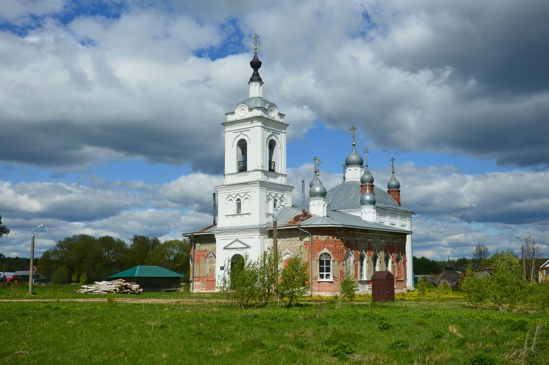 Палашкино. Церковь Казанской иконы Божией Матери. фасады