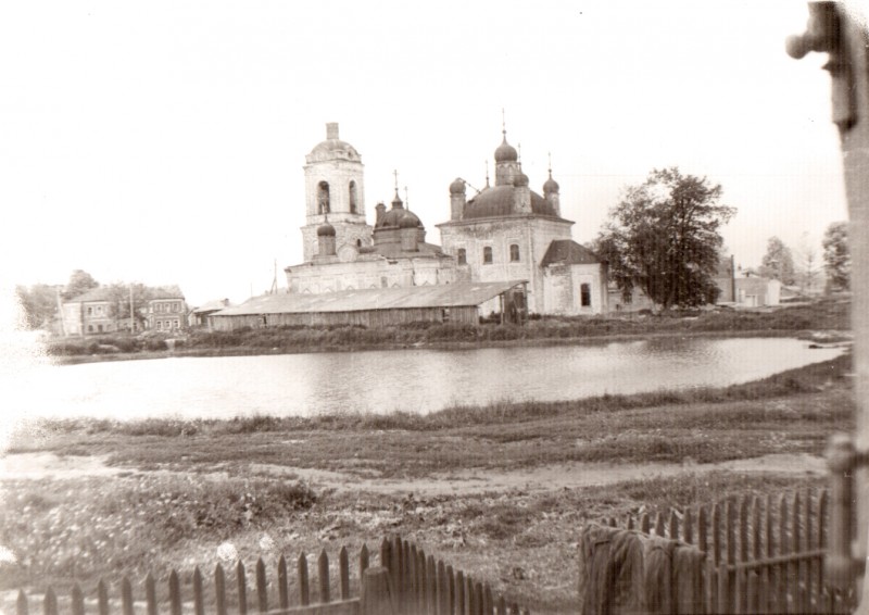 Церковь Казанской иконы Божией Матери, Палашкино (Камешковский район, Владимирская область). архивная фотография, Вид с юга