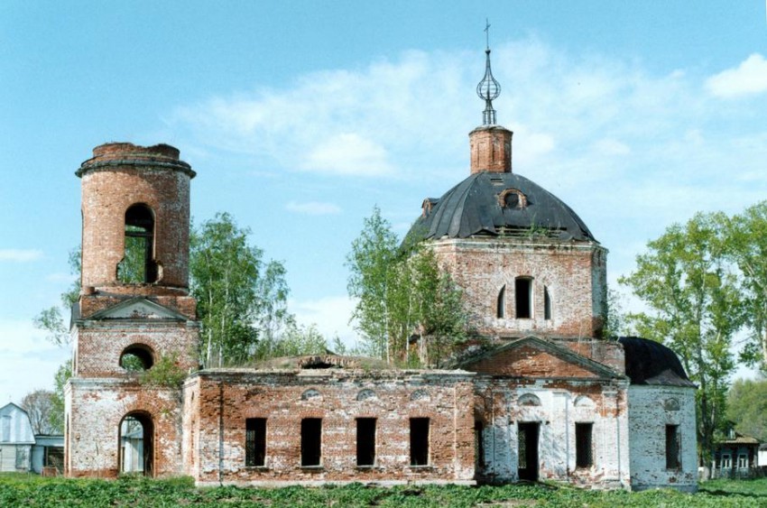Церковь Николая Чудотворца, Лаптево (Камешковский район, Владимирская область). дополнительная информация, южный фасад