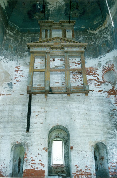 Лаптево. Церковь Николая Чудотворца. дополнительная информация, вид на восточную стену основного объёма