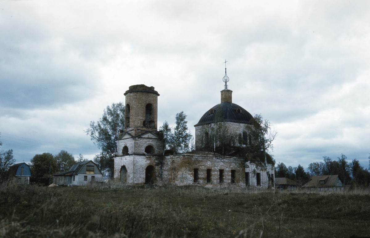 Церковь Николая Чудотворца, Лаптево (Камешковский район, Владимирская область). фасады