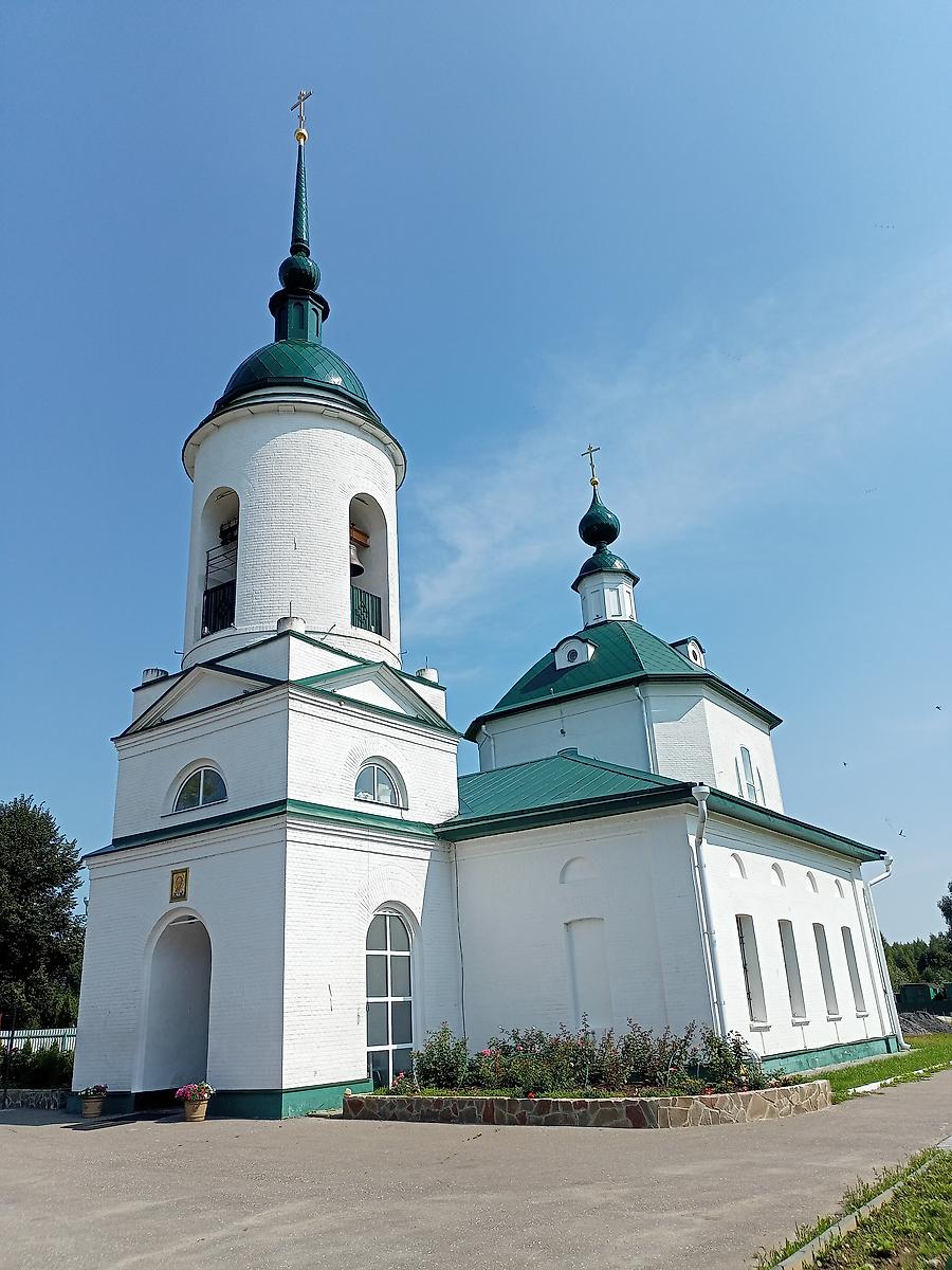 фасады. Церковь Николая Чудотворца, Лаптево (Камешковский район, Владимирская область)