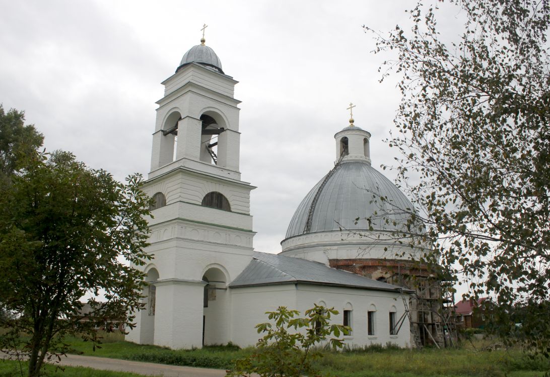 Чириково. Церковь Георгия Победоносца. фасады, Вид с юго-запада