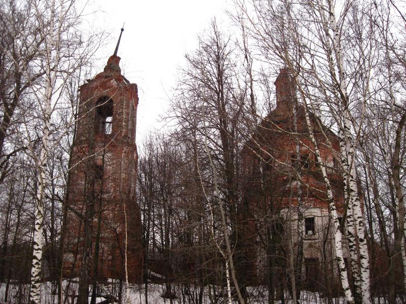 Церковь Воскресения Христова, Нестерково (Камешковский район, Владимирская область). фасады, северный фасад