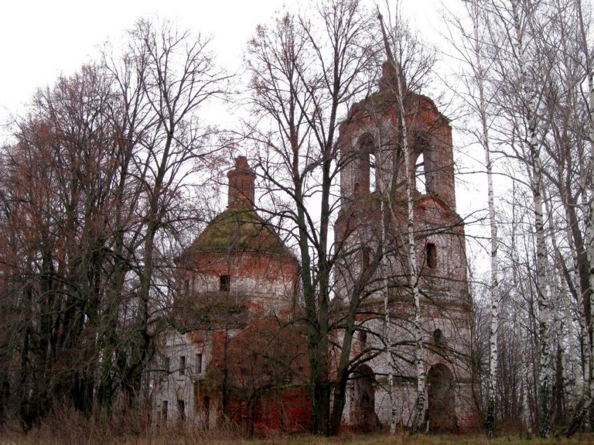 Нестерково. Церковь Воскресения Христова. фасады, северо-западный фасад