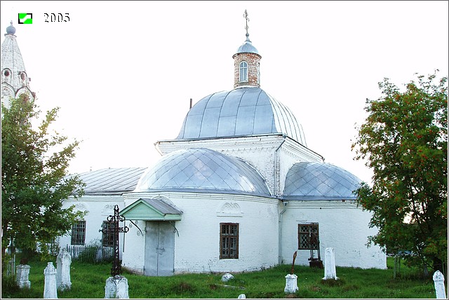 Церковь Михаила Архангела, Второво (Камешковский район, Владимирская область). фасады, Южный фасад основного объема