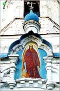 Церковь Михаила Архангела, Икона на западных воротах<br>, Второво, Камешковский район, Владимирская область