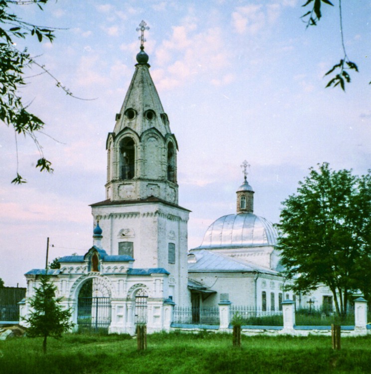 Церковь Михаила Архангела, Второво (Камешковский район, Владимирская область). фасады, юго-западный фасад.