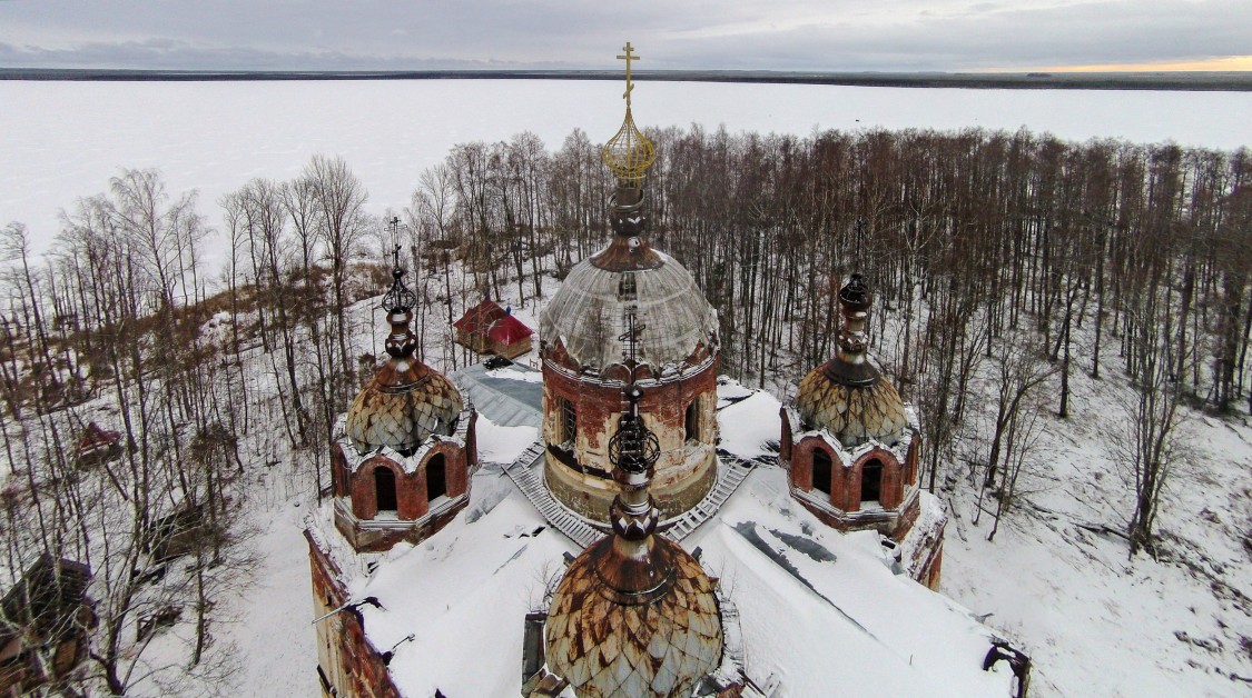 Рдейский монастырь. Собор Успения Пресвятой Богородицы, Рдейская пустынь (Холмский район, Новгородская область). фасады