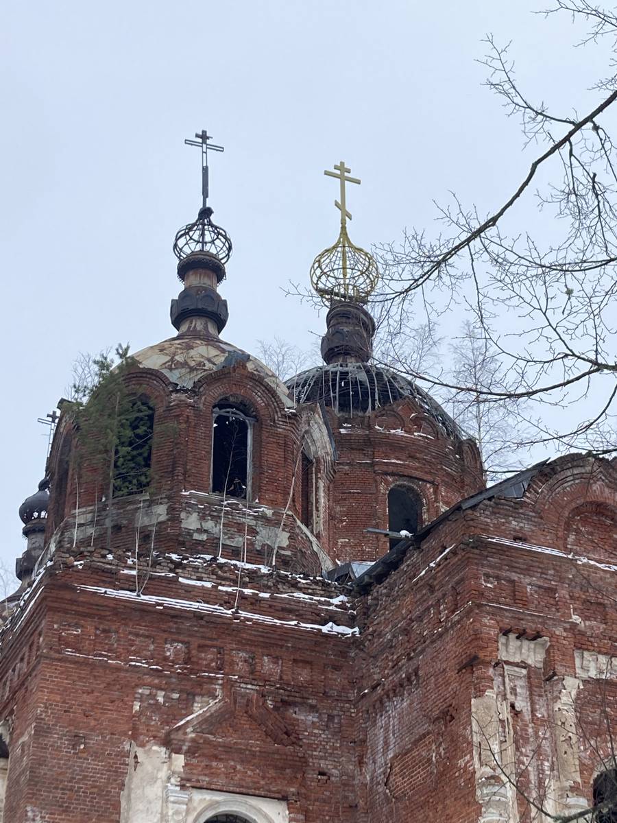 архитектурные детали. Рдейский монастырь. Собор Успения Пресвятой Богородицы, Рдейская пустынь (Холмский район, Новгородская область)