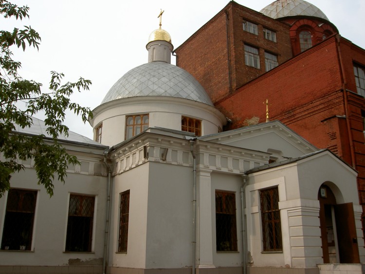 Церковь Георгия Победоносца в Грузинах, Пресненский (Центральный административный округ (ЦАО), г. Москва). фасады