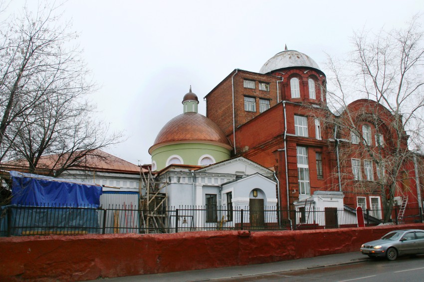 Церковь Георгия Победоносца в Грузинах, Пресненский (Центральный административный округ (ЦАО), г. Москва). фасады