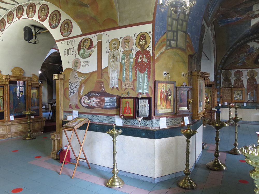 Церковь Георгия Победоносца в Грузинах, Пресненский (Центральный административный округ (ЦАО), г. Москва). интерьер и убранство