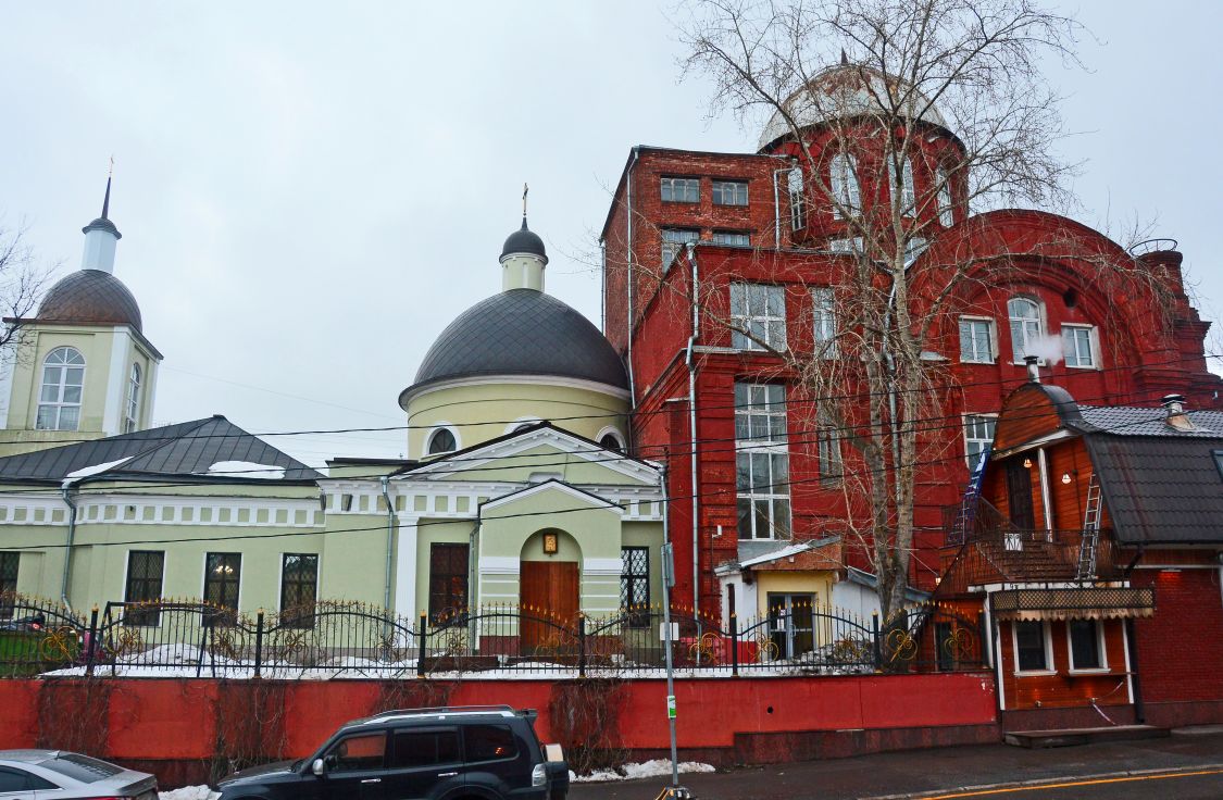 Церковь Георгия Победоносца в Грузинах, Пресненский (Центральный административный округ (ЦАО), г. Москва). фасады