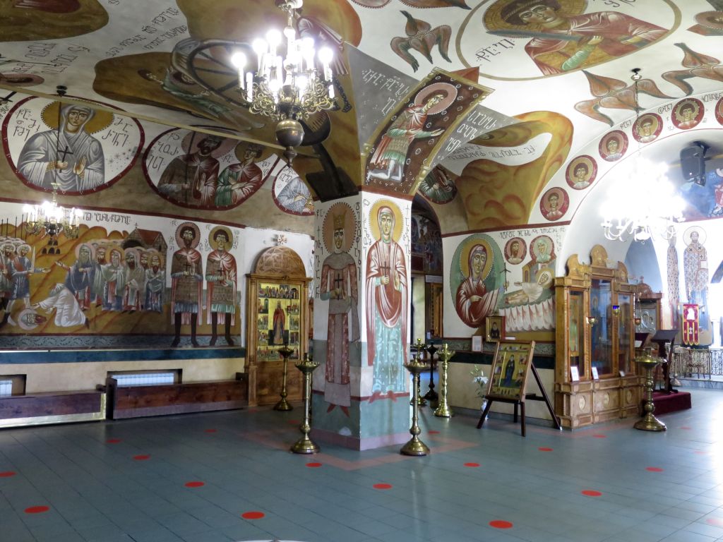 Церковь Георгия Победоносца в Грузинах, Пресненский (Центральный административный округ (ЦАО), г. Москва). интерьер и убранство