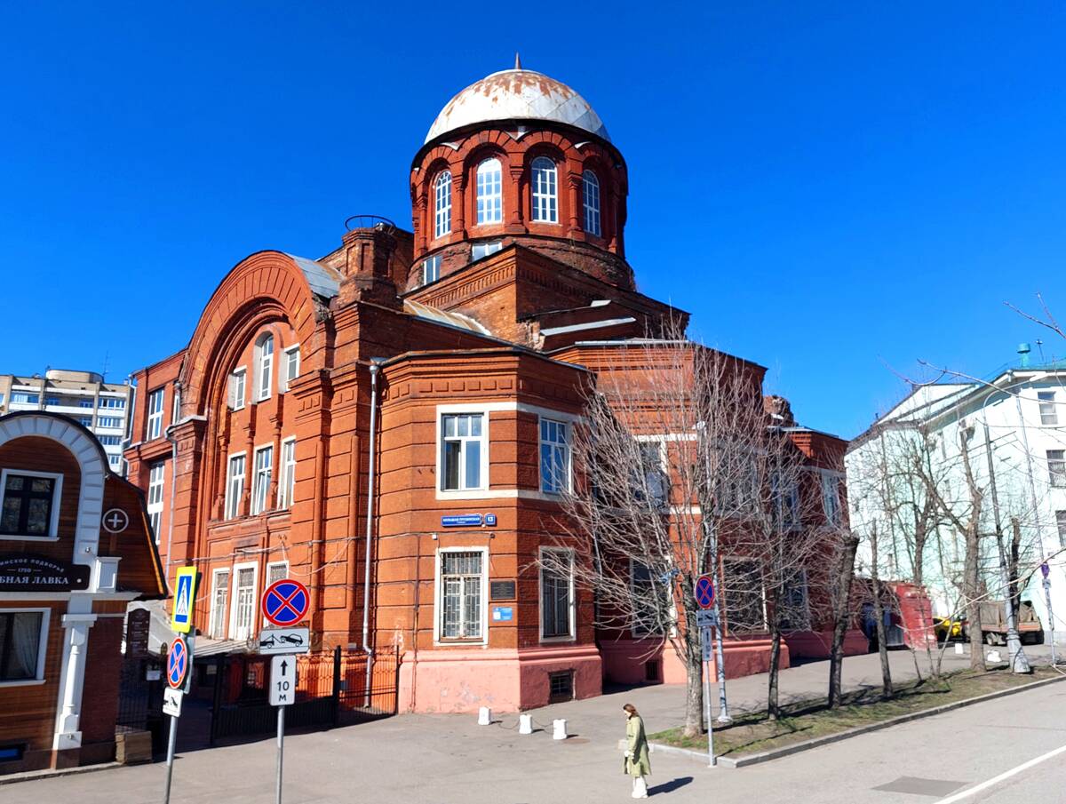 Церковь Георгия Победоносца в Грузинах, Пресненский (Центральный административный округ (ЦАО), г. Москва). фасады