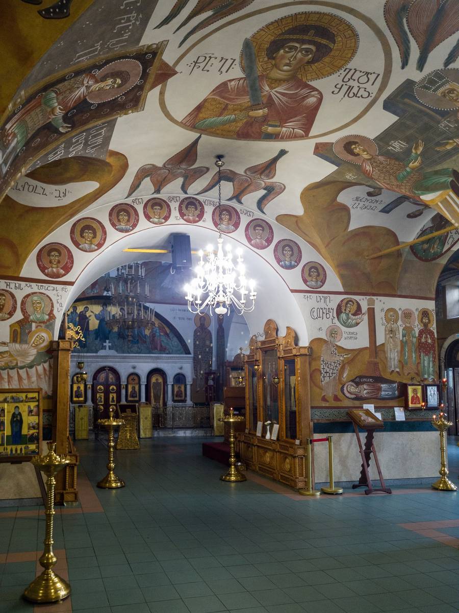 Церковь Георгия Победоносца в Грузинах, Пресненский (Центральный административный округ (ЦАО), г. Москва). интерьер и убранство