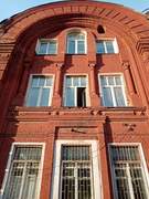 Церковь Георгия Победоносца в Грузинах, Южная стена храма<br>, Москва, Центральный административный округ (ЦАО), г. Москва