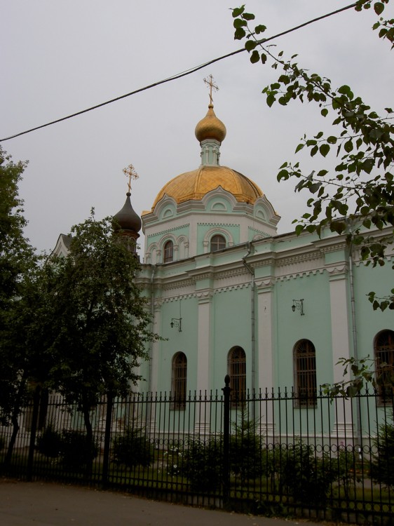 Пресненский. Церковь Николая Чудотворца на Трёх Горах (в Новом Ваганькове). фасады