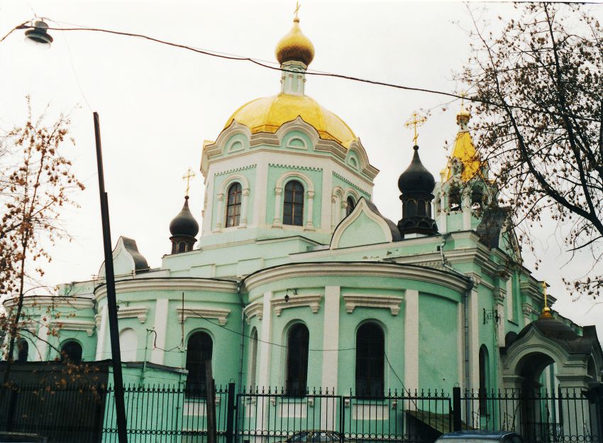 Пресненский. Церковь Николая Чудотворца на Трёх Горах (в Новом Ваганькове). фасады