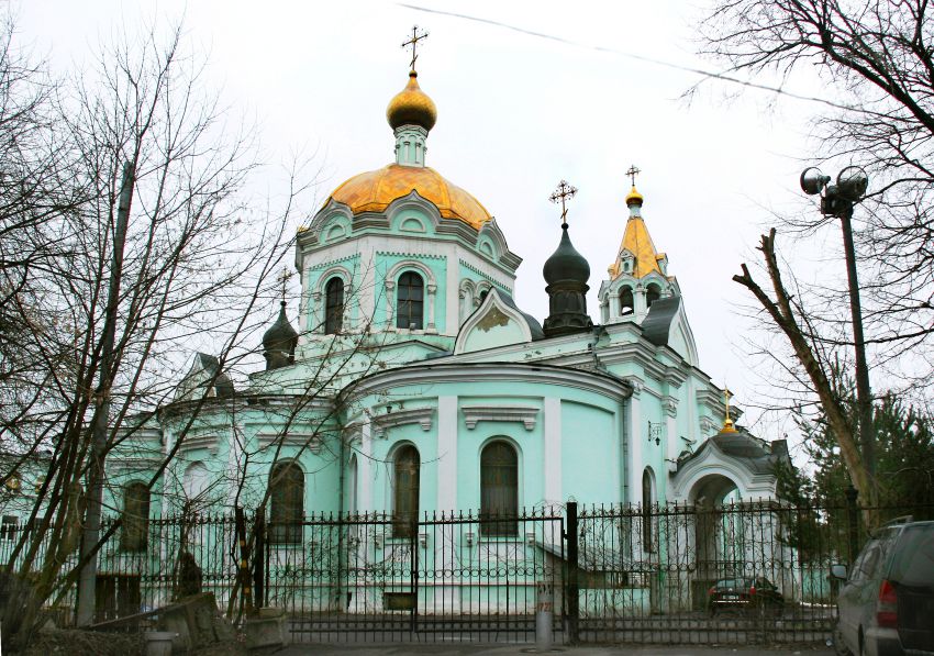 Пресненский. Церковь Николая Чудотворца на Трёх Горах (в Новом Ваганькове). фасады