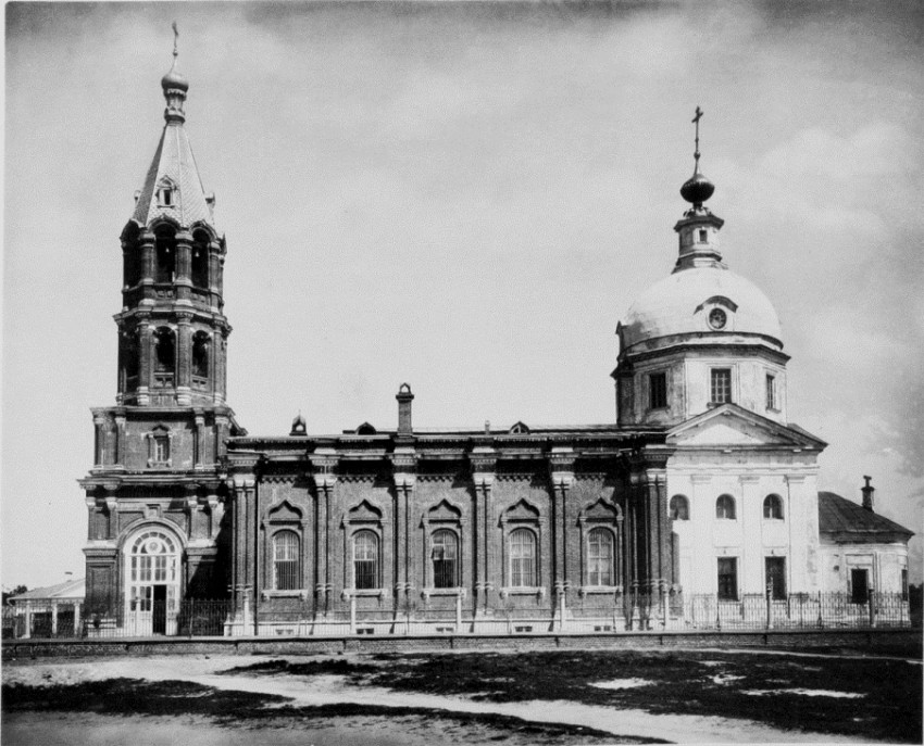Церковь Николая Чудотворца на Трёх Горах (в Новом Ваганькове), Пресненский (Центральный административный округ (ЦАО), г. Москва). архивная фотография, Альбом Найденова