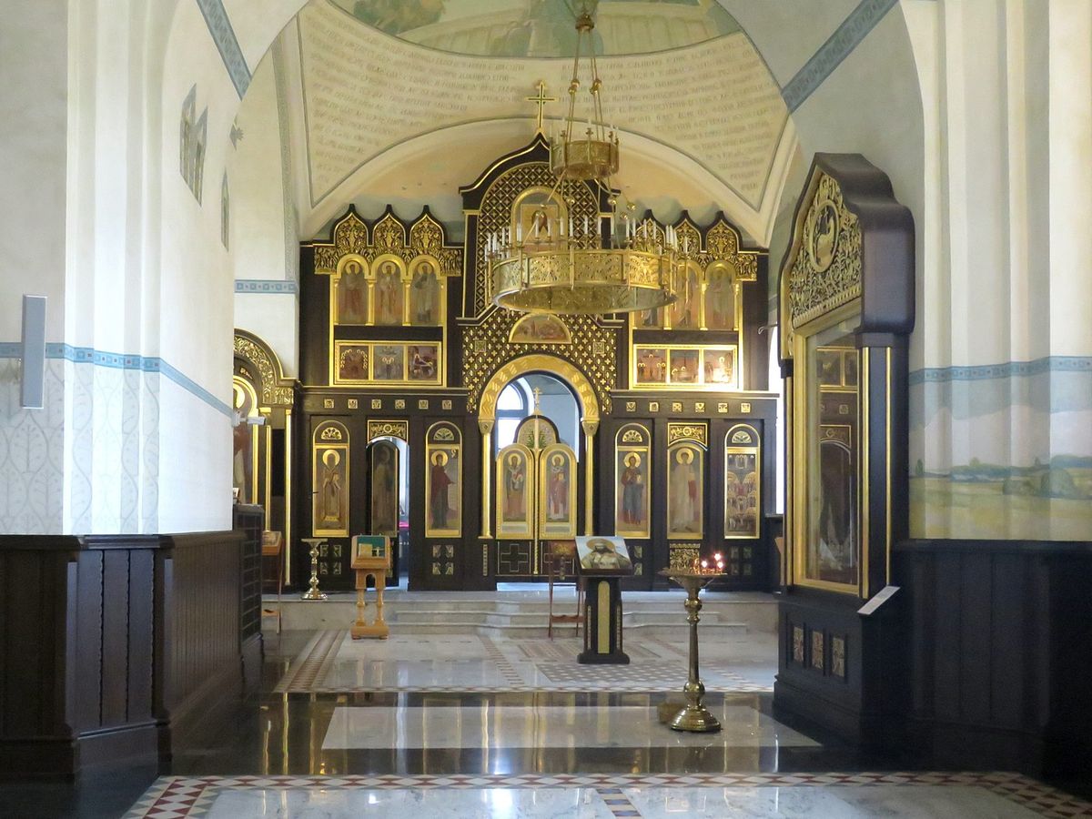 Церковь Николая Чудотворца на Трёх Горах (в Новом Ваганькове), Пресненский (Центральный административный округ (ЦАО), г. Москва). интерьер и убранство, Интерьер южного придела