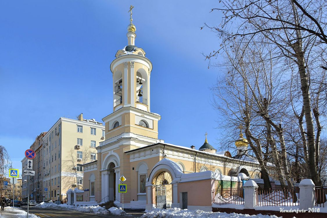 Пресненский. Церковь Рождества Иоанна Предтечи на Пресне. фасады