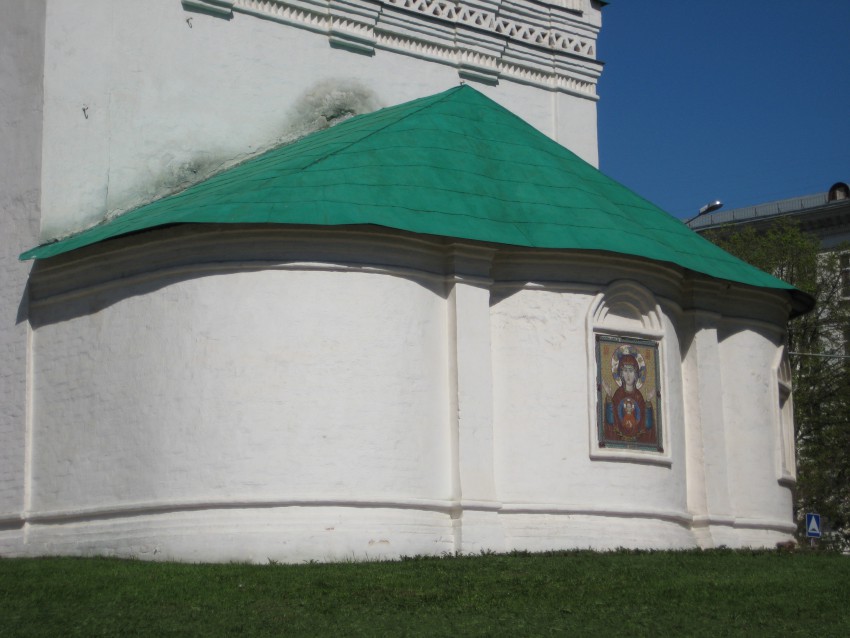 Арбат. Церковь Симеона Столпника (Введения во храм Пресвятой Богородицы) на Поварской. архитектурные детали