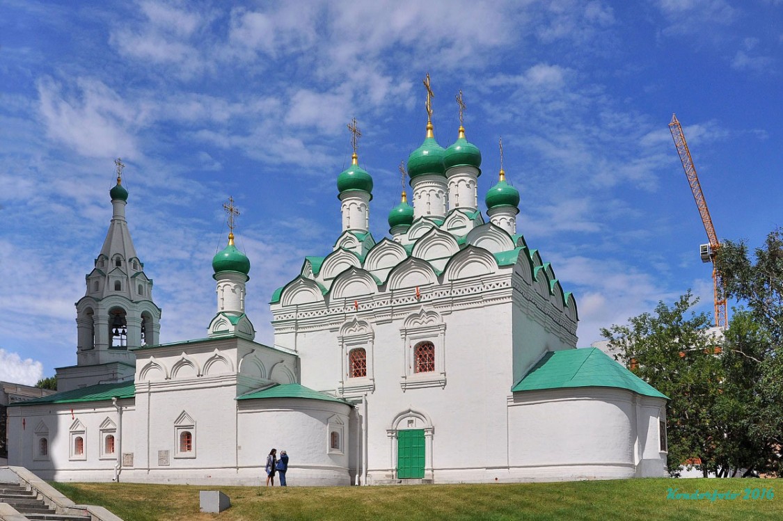 Арбат. Церковь Симеона Столпника (Введения во храм Пресвятой Богородицы) на Поварской. фасады