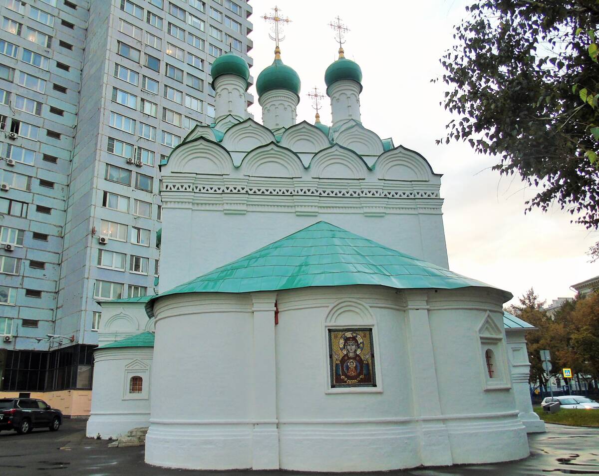 Церковь Симеона Столпника на Поварской, Арбат (Центральный административный округ (ЦАО), г. Москва). фасады