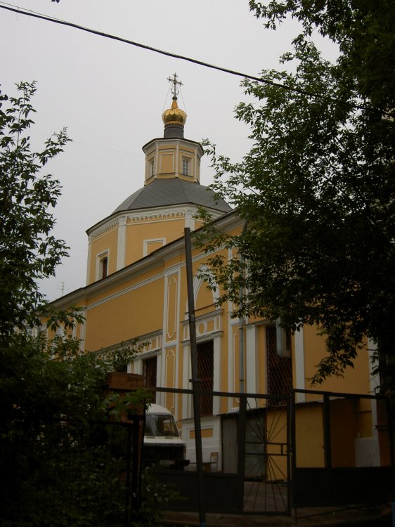 Церковь Девяти мучеников Кизических, Арбат (Центральный административный округ (ЦАО), г. Москва). архитектурные детали, 		      