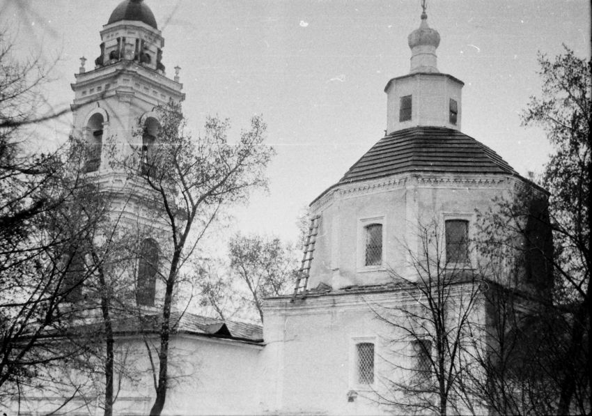 Церковь Девяти мучеников Кизических, Арбат (Центральный административный округ (ЦАО), г. Москва). фасады